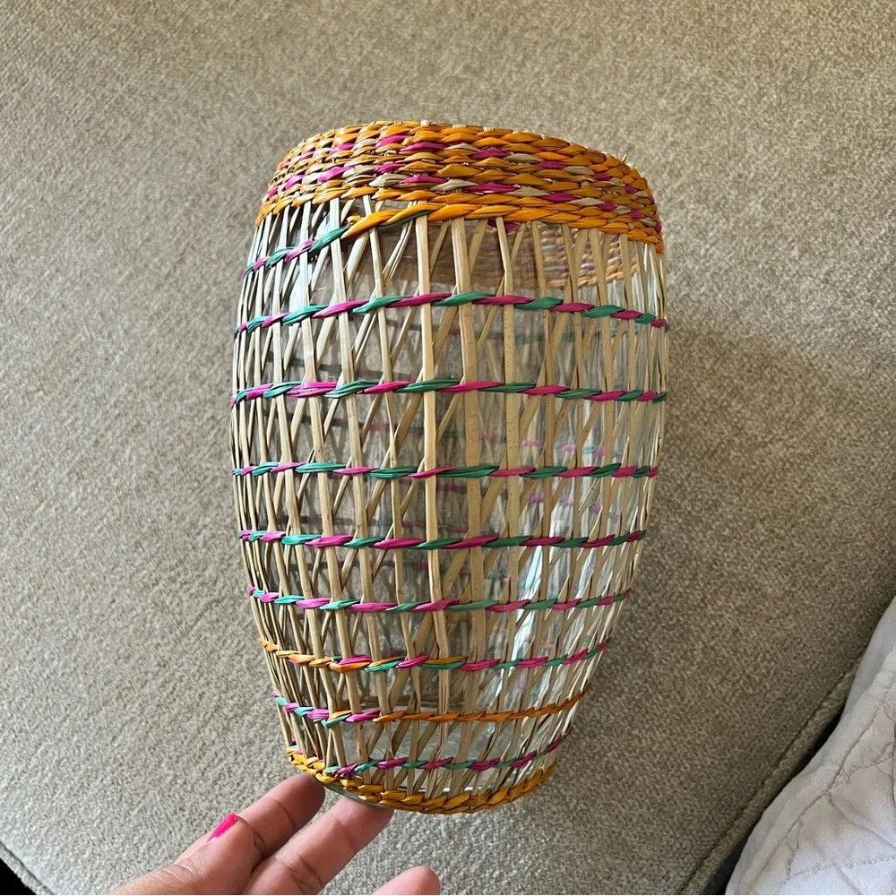 Anthropologie Patsy Hurricane Decor Vase